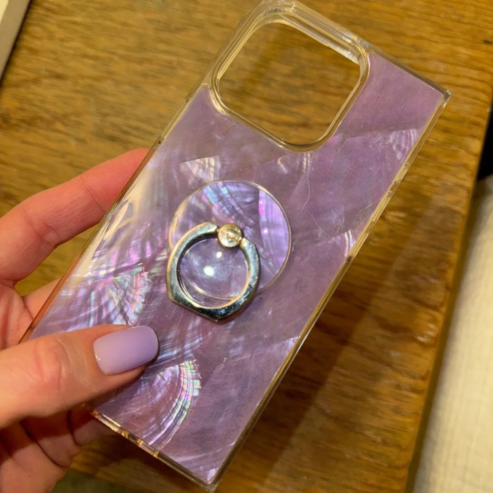 FLAUNT Mother of Pearl Phone Case.